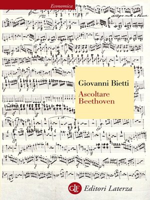 cover image of Ascoltare Beethoven